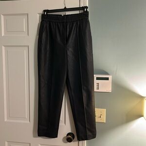 Rebecca Taylor Faux Leather pants size 8